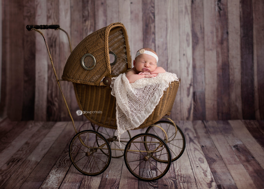 newborn in carriage